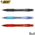 BIC  BU4 노크식유성볼펜  1개  빅 속기용 필기용 빅볼펜 부드러