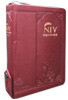 NIV 한영스터디성경 개역개정(중,단본,색인,가죽,지퍼)(16*21.5)(펄와인)