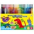 지구화학 투명이색연필 50색