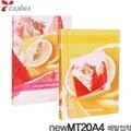 칸나 메탈앨범 NEW MT20A4  (WH)6-5 20매 접착식 앨범