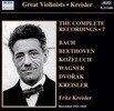 Fritz Kreisler 프리츠 크라이슬러 레코딩 전곡 7집 - 바흐 / 베토벤 / 바그너 (Great Violinists - The Complete Recordings Vol.7 - Bach / Beethoven / Wagner)