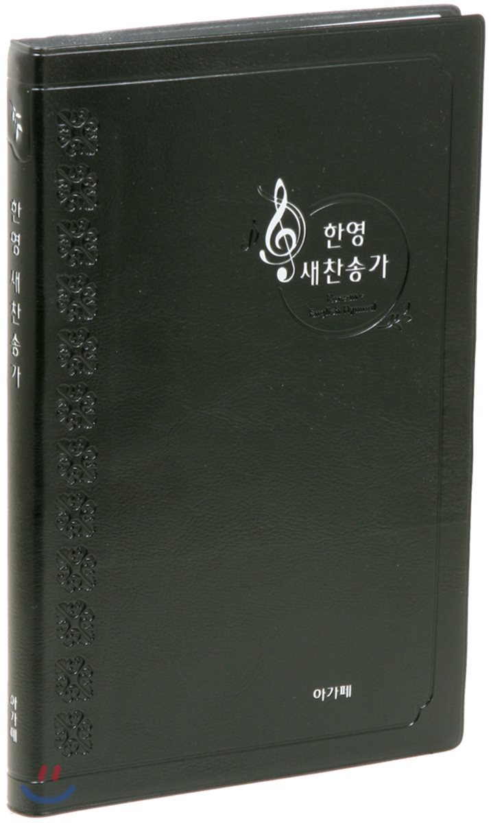 21C 한영찬송가(대,비닐,무지퍼)(14.5*22.0)(흑색)