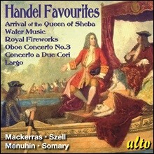 George Szell / Yehudi Menuhin 헨델 페이보릿: 시바 여왕의 도착, 수상음악 모음곡 등 - 런던 심포니, 조지 셀, 예후디 메뉴인 (Handel Favourites: Arrival of the Queen of Sheba, Water Music, etc)