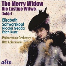 Elisabeth Schwarzkopf / Nicolai Gedda 레하르: 오페레타 &#39;메리 위도우 [유쾌한 미망인]&#39; - 엘리자베스 슈바르츠코프, 니콜라이 게다, 필하모니아 오케스트라, 오토 아커만 (Franz Lehar: The Merry Widow)