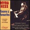 Myra Hess 마이라 헤스가 연주하는 가장 사랑받은 앙코르곡집 - 1928-41년 베스트 레코딩 전집 (Encores & Favourites - Columbia & HMV Recordings)