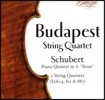Budapest String Quartet 부다페스트 현악 사중주단이 연주하는 슈베르트: 피아노 오중주 '송어', 사중주 13-15번 (Schubert: Piano Quintet 'Trout' D.667, String Quartets D.804, 811 & 887)