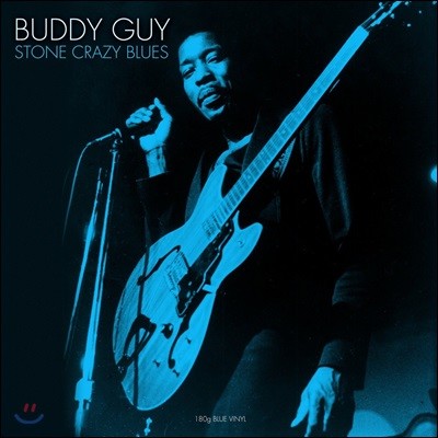 Buddy Guy - Stone Crazy Blues 버디 가이 베스트 앨범 [블루 컬러 LP]