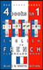4 books in 1 - English to French Kids Flash Card Book: Black and White Edition: Learn French Vocabulary for Children