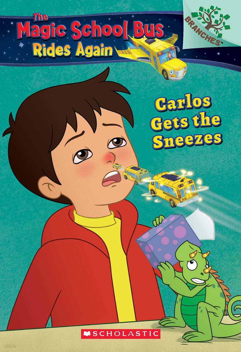 The Magic School Bus Rides Again #03 : Carlos Gets the Sneezes (A Branches Book)