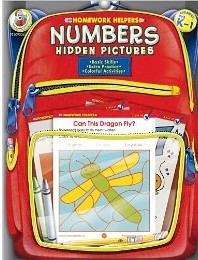Numbers Hidden Pictures,Grades PreK-1 (Homework Helpers)