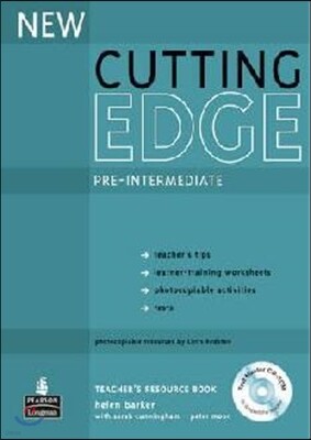 New Cutting Edge Pre-Intermediate : Teacher Resource Book + CD