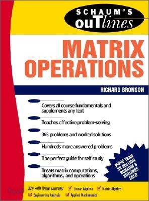 Schaum&#39;s Outline of Matrix Operations