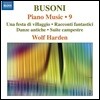 Wolf Harden 부조니: 피아노 작품 9집 - 마을 축제, 고풍스러운 춤곡, 전원 모음곡 외 (Ferruccio Busoni: Piano Music 9 - Una Festa di Villaggio, Danze Antiche, Suite Campestre)