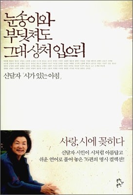 눈송이와 부딪쳐도 그대 상처 입으리