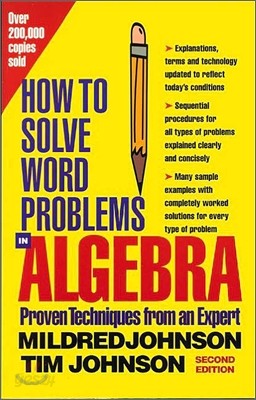 How to Solve Word Problems in Algebra, 2nd Edition