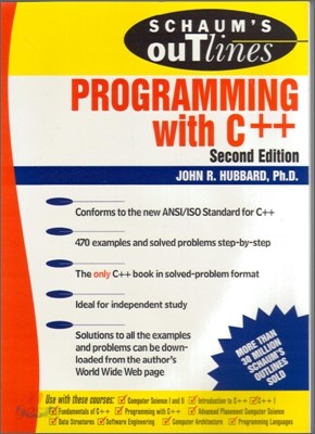 Schaum&#39;s Outline of Programming with C++