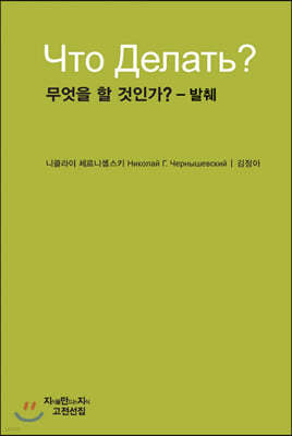 무엇을 할 것인가? - 발췌