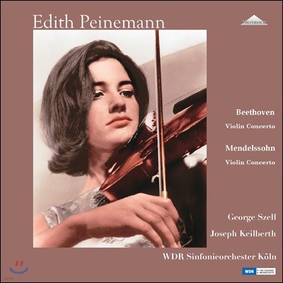 Edith Peinemann 베토벤 / 멘델스존: 바이올린 협주곡 - 에디트 파이네만 (Beethoven / Mendelssohn: Violin Concerto) [2LP]