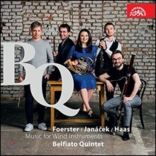 Belfiato Quintet 푀르스터: 목관 5중주 Op.95 / 하스: 목관 5중주 Op.10 / 야나체크: 목관 6중주 '젊음' - 벨피아토 퀸테트 (Foerster / Haas: Wind Quintet / Janacek: Wind Sextet 'Mladi')