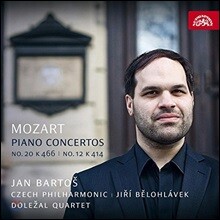 Jan Bartos 모차르트: 피아노 협주곡 20번, 12번 [실내악 버전] - 얀 바르토시