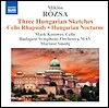 Mariusz Smolij 미클로스 로사: 헝가리 스케치, 랩소디 (Miklos Rozsa: Three Hungarian Sketches, Cello Rhapsody)