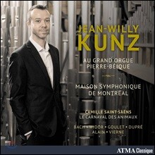 Jean-Willy Kunz 오르간으로 연주하는 동물의 사육제: 생상스 / 바흐 / 비도르 / 뒤프레 / 비에른 외 - 장-윌리 쿤츠 (Saint-Saens: Le Carnaval des Animaux / Bach / Widor / Dupre / Vierne Etc.)