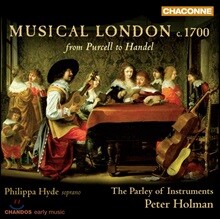 Philippa Hyde 1700년대의 런던 음악 (Muscal London, c1700)