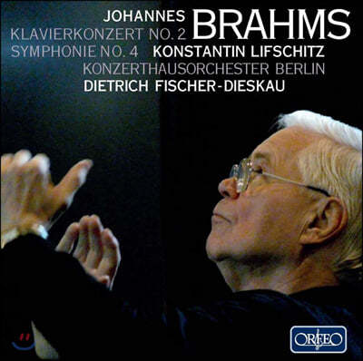 Dietrich Fischer-Dieskau / Konstantin Lifschitz 브람스: 피아노 협주곡 2번, 교향곡 4번