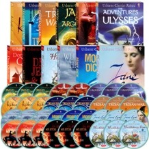 Usborne Classics Retold 엣센셜 & 어드벤쳐편 12종 세트 (Book & CD)
