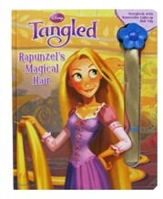 Disney Tangled : Rapunzel's Magical Hair Storybook with Light Up Removable Hair