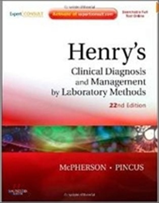 Henry&#39;s Clinical Diagnosis and Management by Laboratory Methods