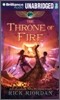 The Kane Chronicles #2 : The Throne of Fire [Audio CD]