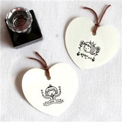 S Cute Name Card 20mm 만년스탬프