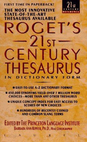 Roget&#39;s 21st Century Thesaurus [Softcover]