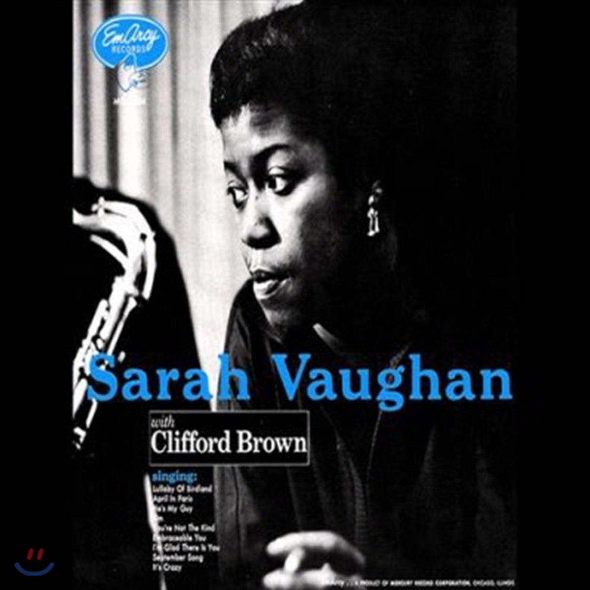 Sarah Vaughan / With Clifford Brown (Digipack/미개봉)