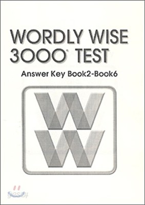 Wordly Wise 3000 : Test Book 2 - 6 Answer Key (2nd Edition)