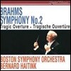 [중고] Bernard Haitink / Johannes Brahms : Symphony No.2, Tragic Overture (수입/4320942)