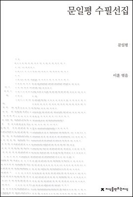 문일평 수필선집 - 지식을만드는지식 한국수필선집