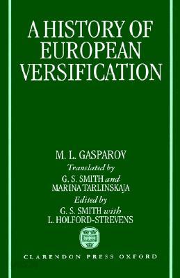 A History of European Versification