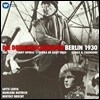 Marlene Dietrich / Lotte Lenya 쿠르트 바일 - 베르톨트 브레히트: 서푼짜리 오페라 (Kurt Weill: Die Dreigroschenoper Berlin 1930 [The Threepenny Opera] - Songs & Chasons)