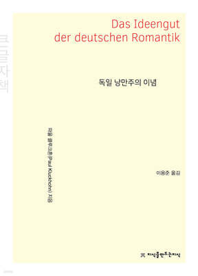 독일 낭만주의 이념 (큰글자책)