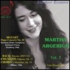 마르타 아르헤리치 실황 연주 5집 (Martha Argerich Vol. 5 - Mozart, J.S. Bach, Schumann & Chopin)