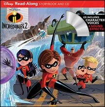 Incredibles 2 Read-Along Storybook and CD