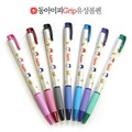 [알앤비]동아 홍당무 미피 그립 유성볼펜 0.38mm/miffy grip/7가지색상