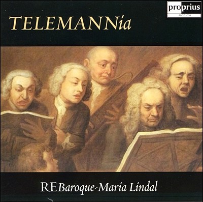 Maria Lindal 텔레만: 협주곡과 실내악 - 텔레마니아 (Georg Philipp Telemann: Telemannia) 