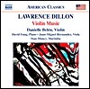 Danielle Belen 로렌스 딜런: 바이올린 소나타 (Lawrence Dillon: Violin Music)