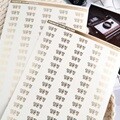 프리미엄금박네임스티커