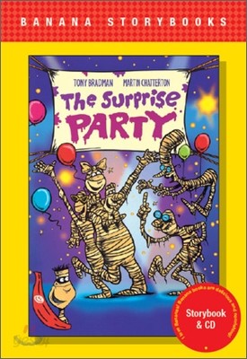 Banana Storybook Red L10 : The surprise party (Book &amp; CD)