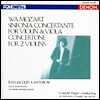 Jean-Jacques Kantorow 모차르트: 협주 교향곡 (Mozart: Sinfonia Concerto K.364)