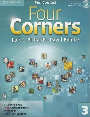 Four Corners Full Contact, Level 3 [With CDROM]